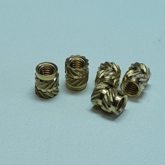 Threaded Brass Heat Inserts M3